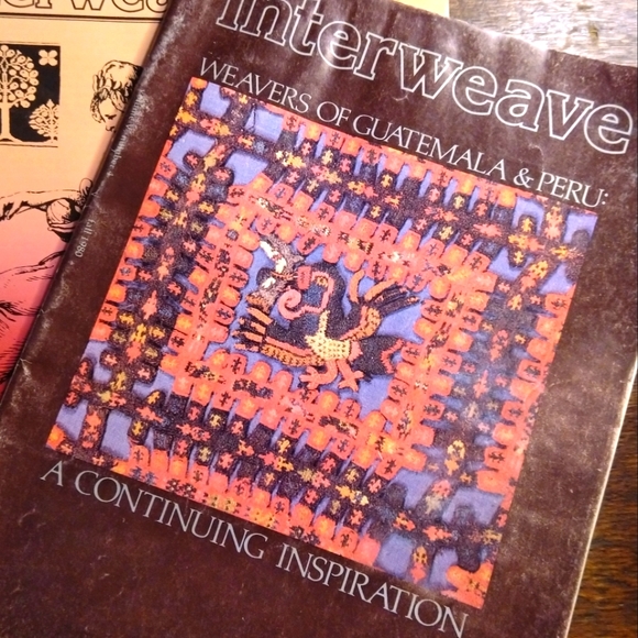 Vintage Interweave Magazine Guatemalan + Peruvian Weavers - Picture 1 of 4